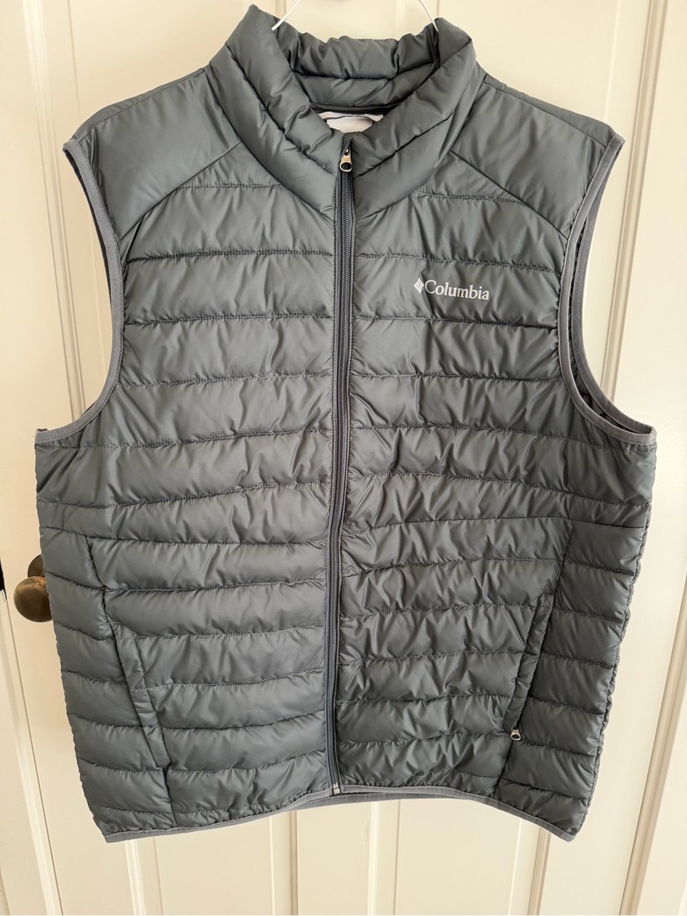 Columbia Men's Gray Packable Puffer Vest